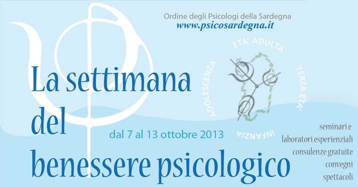 Eventi Settimana Del Benessere Psicologico Psicologia Dello Sviluppo E Dei Processi Socio Lavorativi Universita Di Cagliari